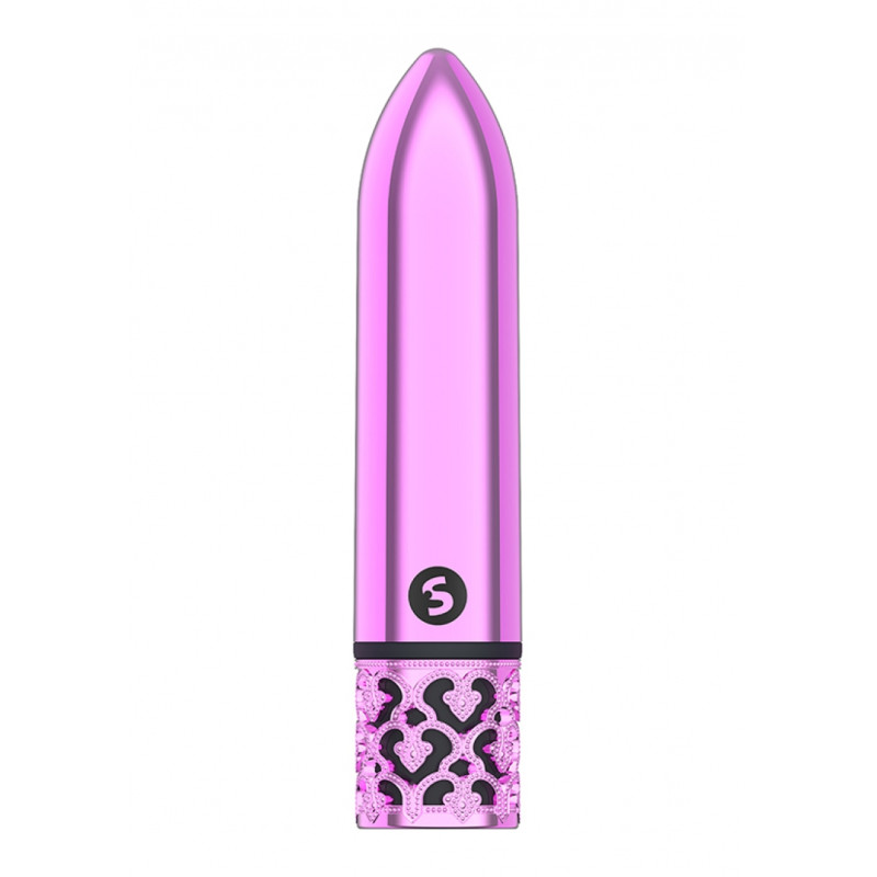 Royal Gems Mini vibro Glamour 10.5cm Rose